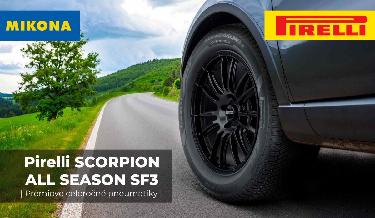 Pirelli Scorpion All Season SF3 – prémiová celoročná pneumatika pre SUV